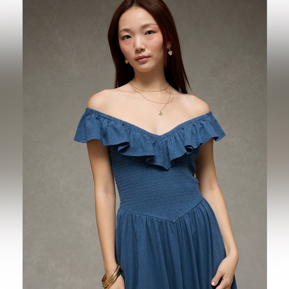 American Eagle Sunchaser Knit Drop Waist
Midi Dress - Picture 6 of 8